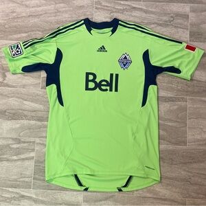 2008-10 Vancouver Whitecaps Jay NOLLY #18 Game Worn Used Soccer Jersey MLS